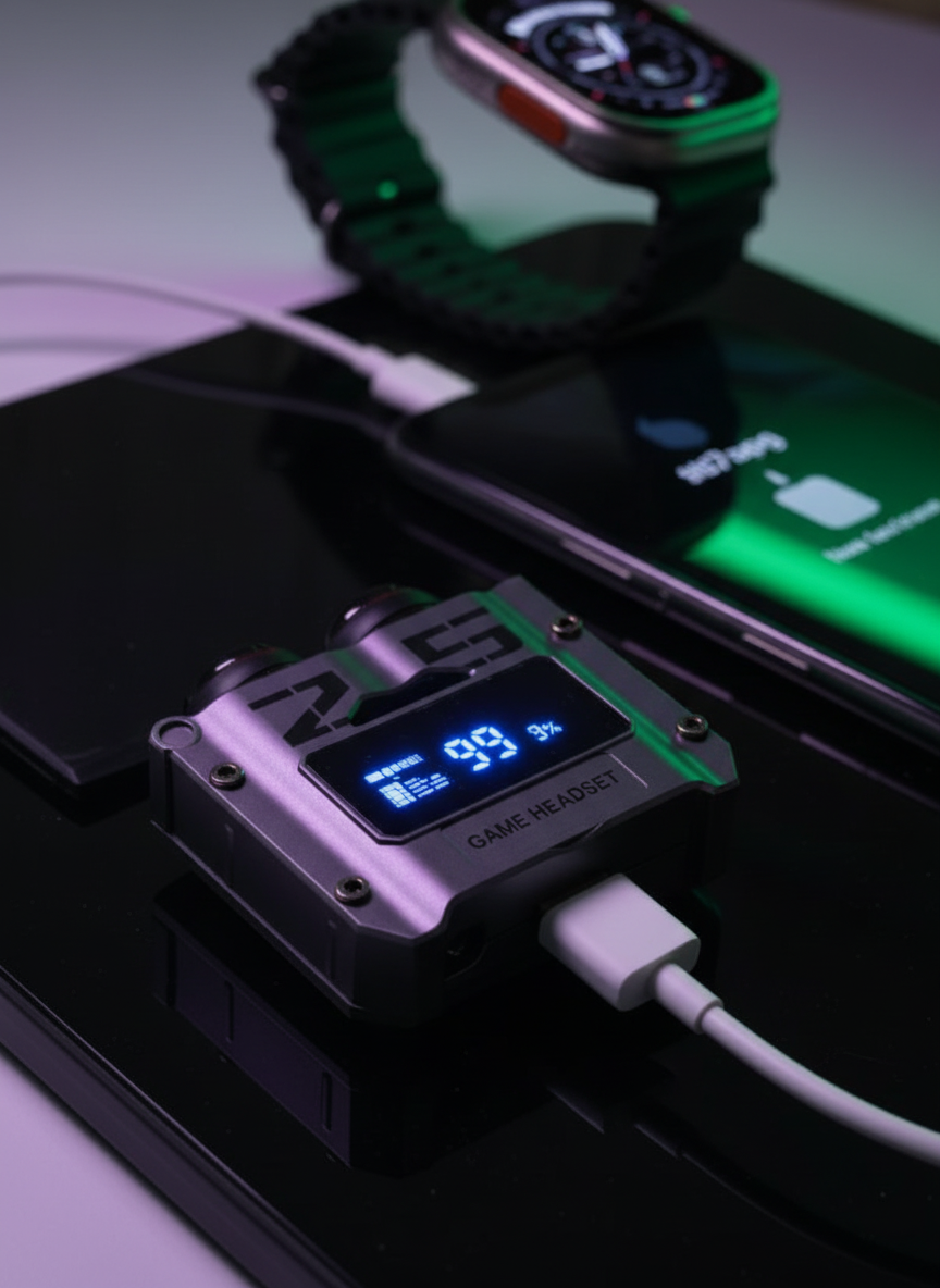 K8 COMBO PRO (SmartWatch + Audifonos + Powerbank + 7 Pulsos)