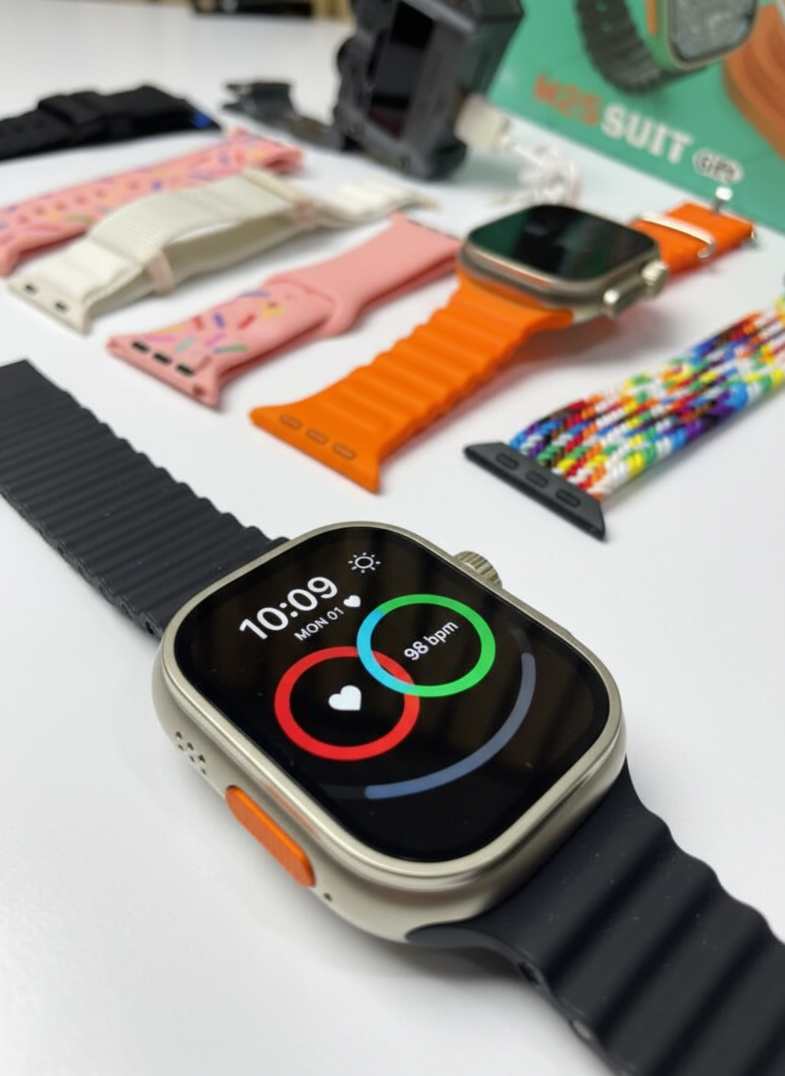 K8 COMBO PRO (SmartWatch + Audifonos + Powerbank + 7 Pulsos)