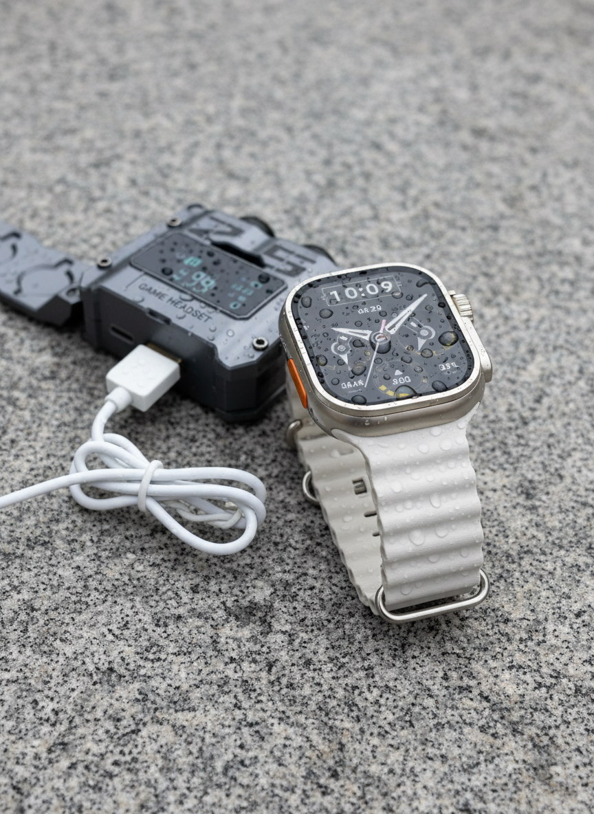 K8 COMBO PRO (SmartWatch + Audifonos + Powerbank + 7 Pulsos)